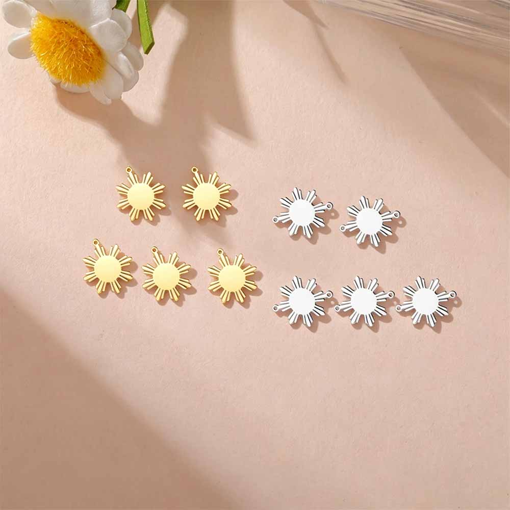 Jewelry Making In The Philippines - EUEAVAN 1pc Philippines Sun Symbol Charms