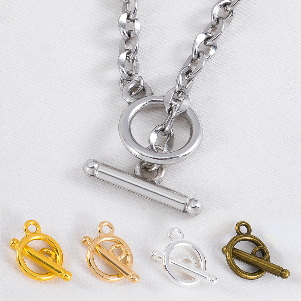 Jewelry Making Hobby - 10Sets/lot Metal OT Clasps Connectors for