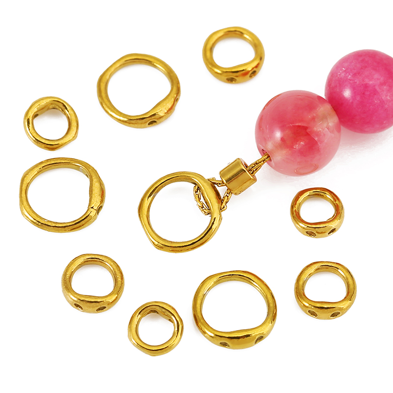 Jewelry Making Hobby - 30pcs 5/6/8mm Stainless Steel Beading Supplies