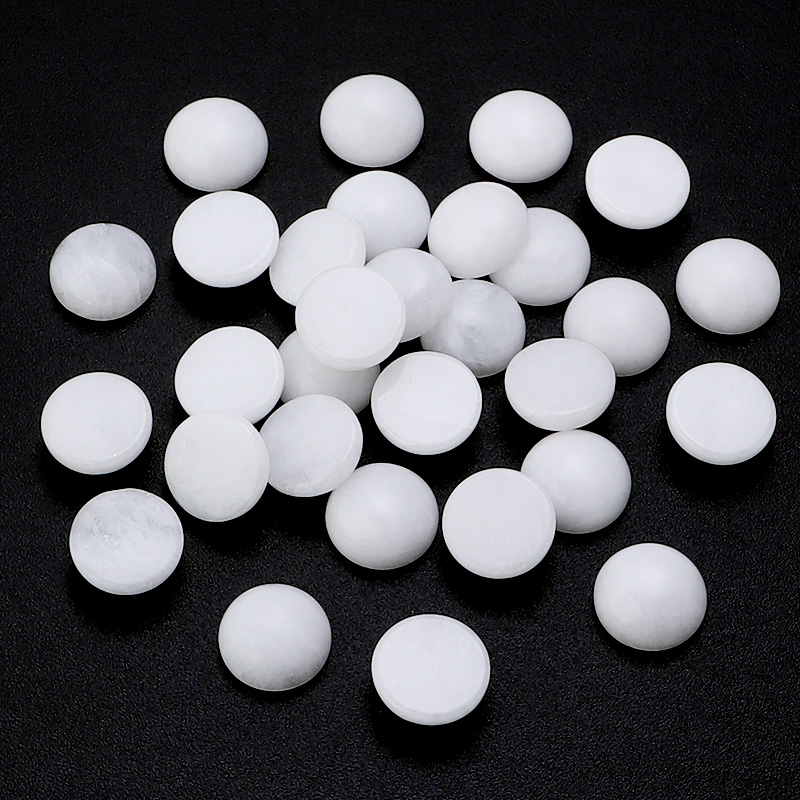 Jewelry Making Dc - Dc 5-10pcs/lot White Jade Natural Stone