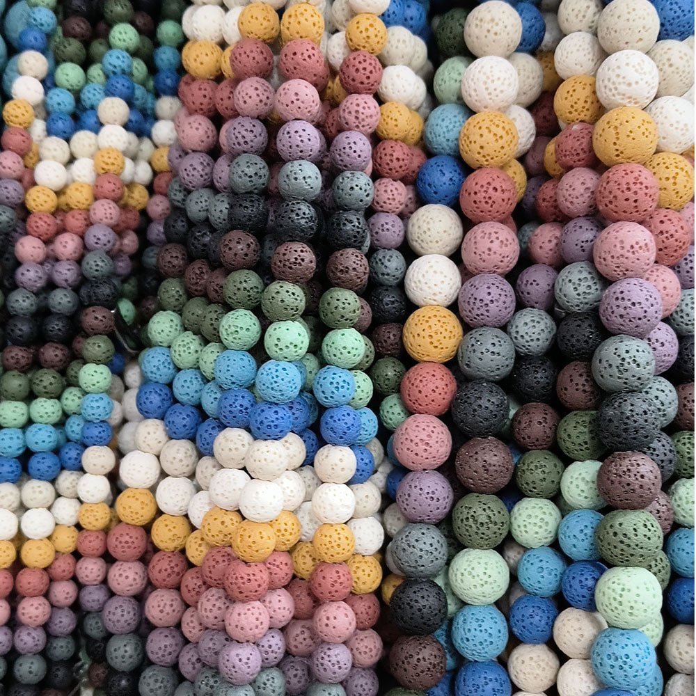 Jewelry Making Michaels - 1 Strand 8mm 10mm Volcanic Stone