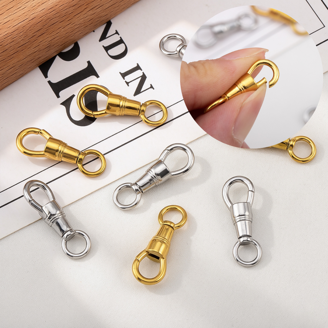 Jewelry Making Hobby - 2pcs 1pcs Stainless Steel Bag Key