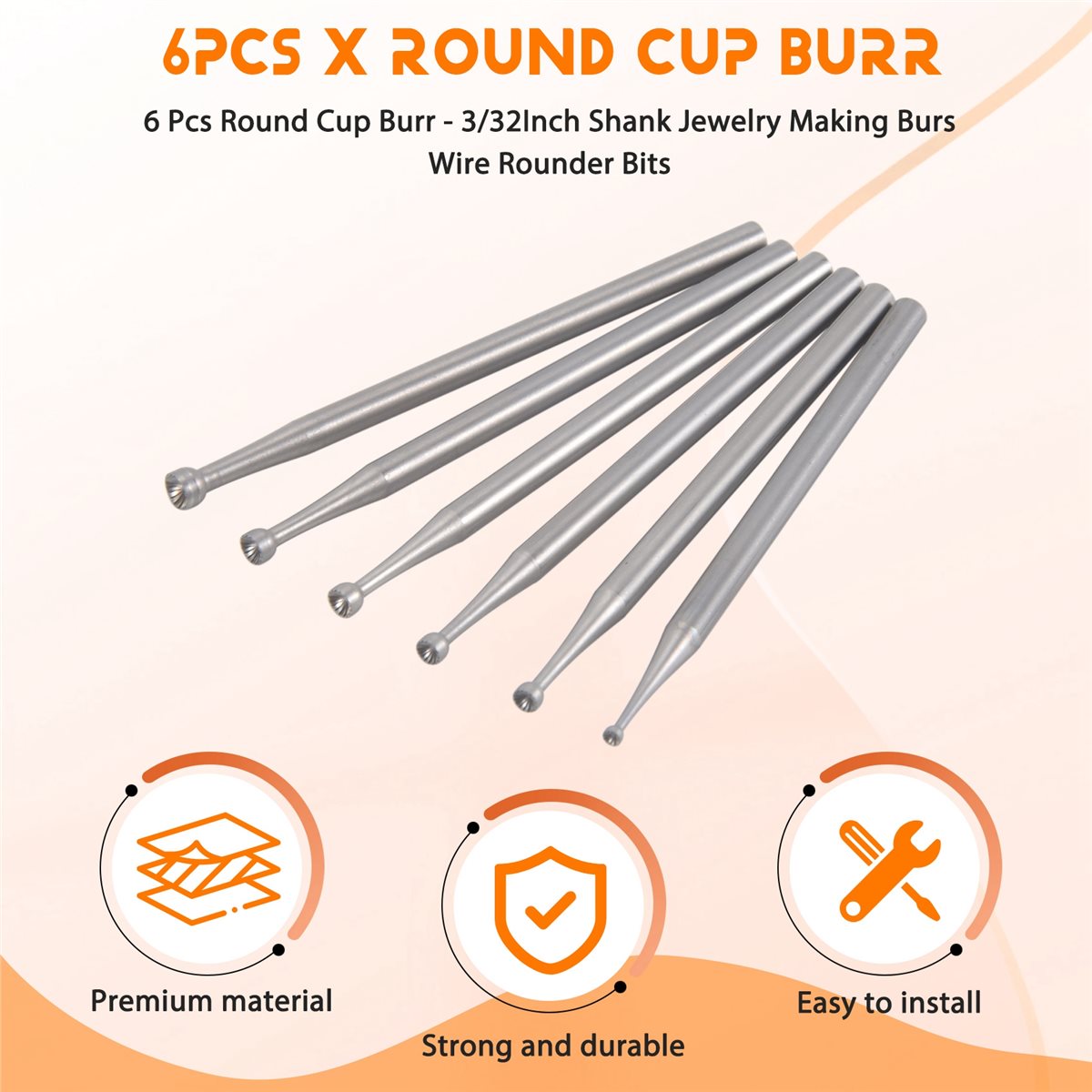 Power Tool Sets 6 Pcs Round Cu - Jewelry Making Dc ulasan dan harga