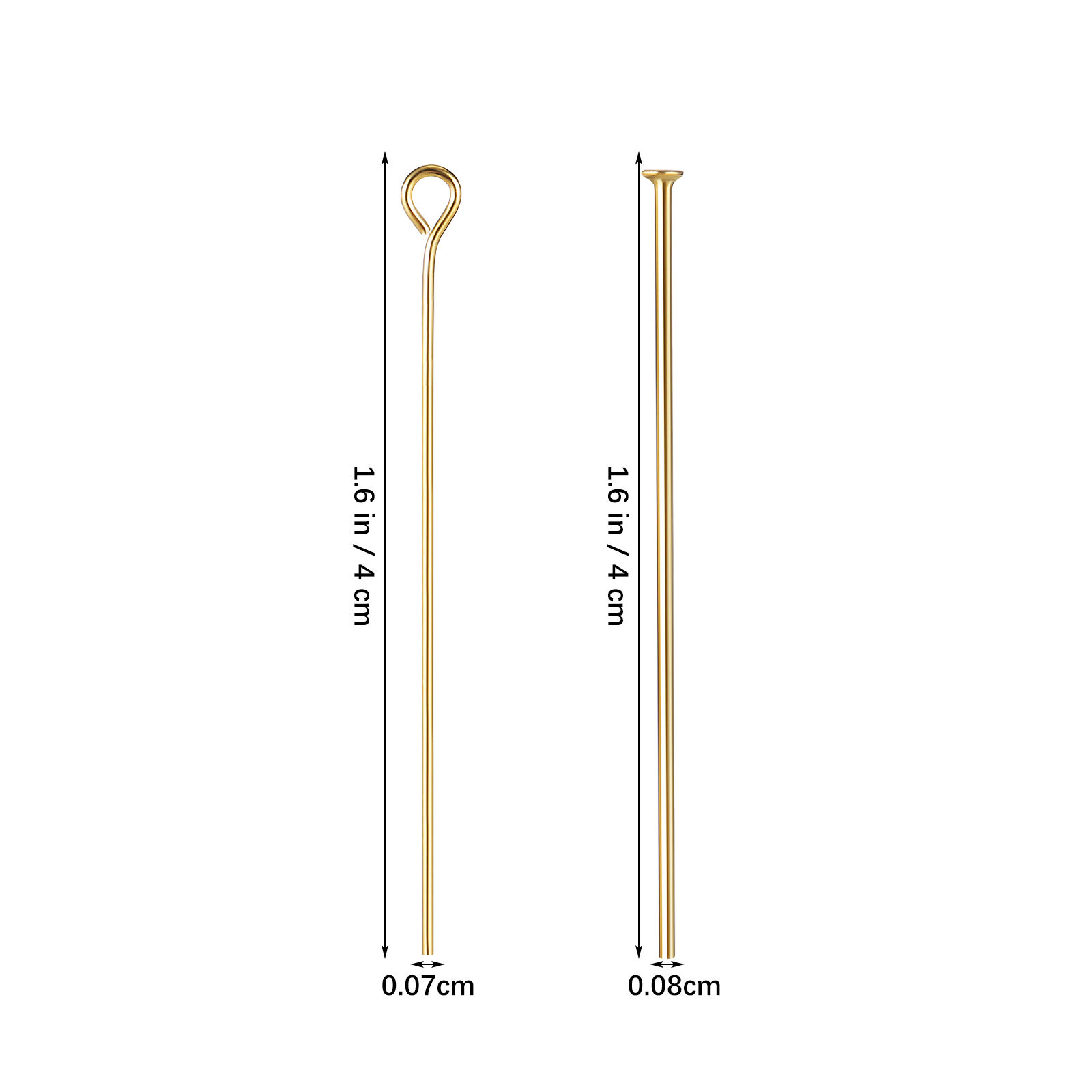 1Set Jewelry Making Eye Pins F - Jewelry Making Eye Pins ulasan dan harga