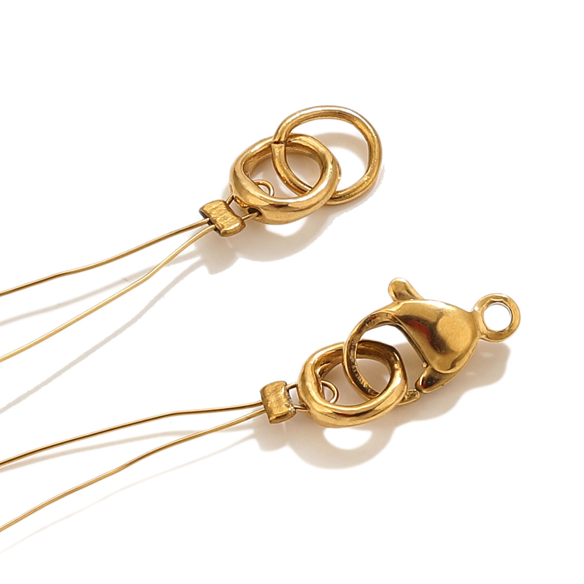20pcs Stainless Steel Clasps E - Jewelry Making Hobby ulasan dan harga