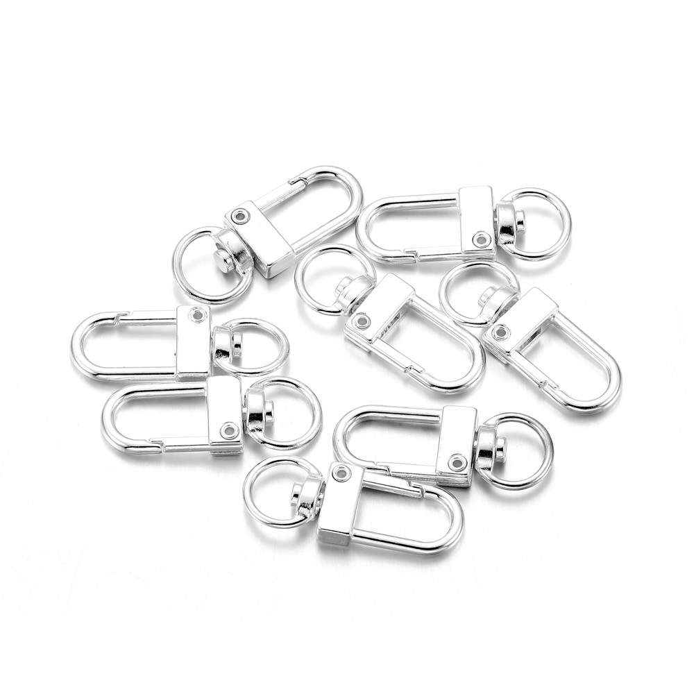 10pcs/pack Rotating Dog Buckle - Jewelry Making Hobby ulasan dan harga