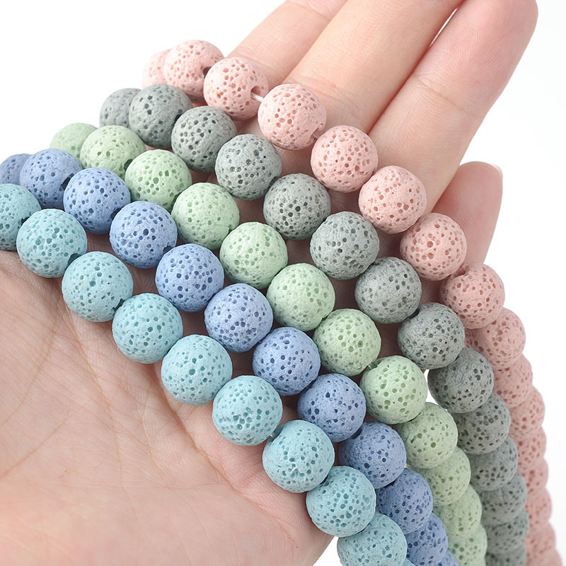 6mm 8mm 10mm 12mm Volcanic Sto - Jewelry Making Michaels ulasan dan harga