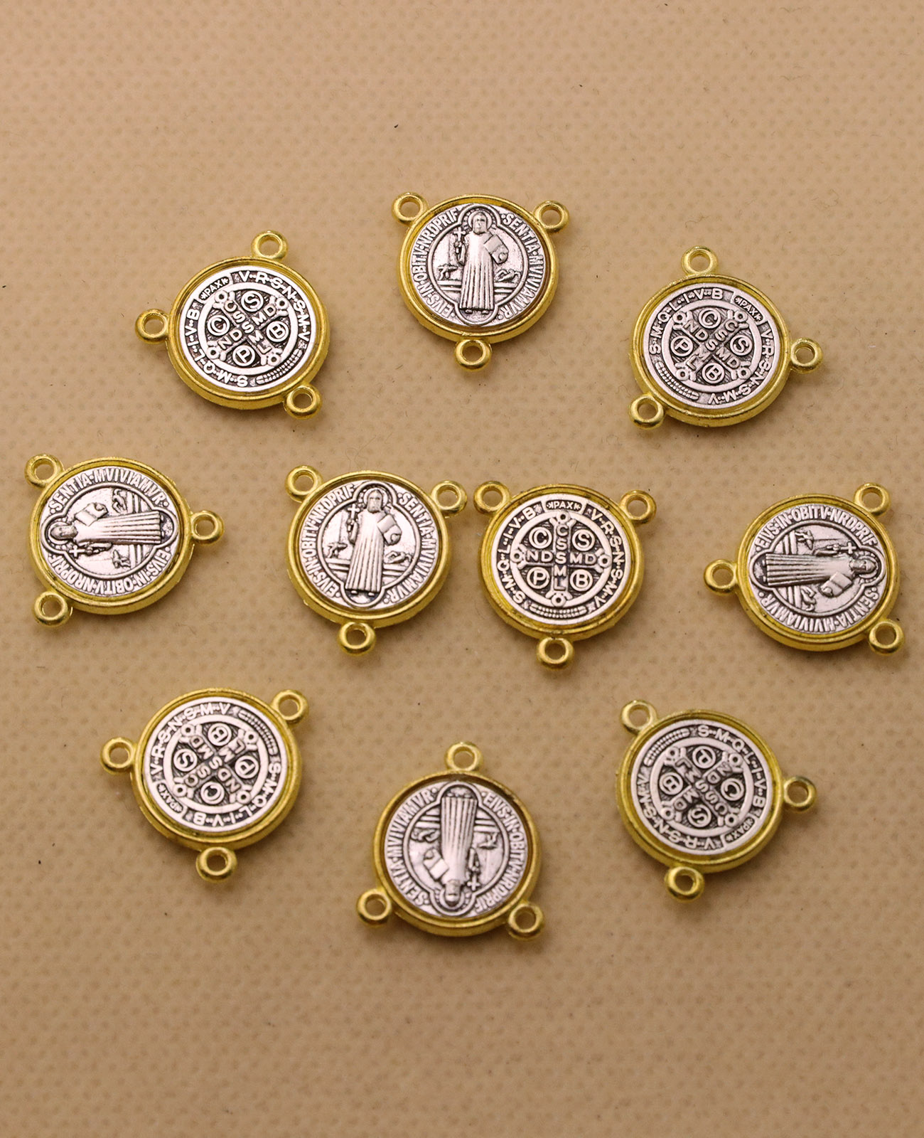 1Pack Christian Saint Benedict - Jewelry Making Michaels ulasan dan harga
