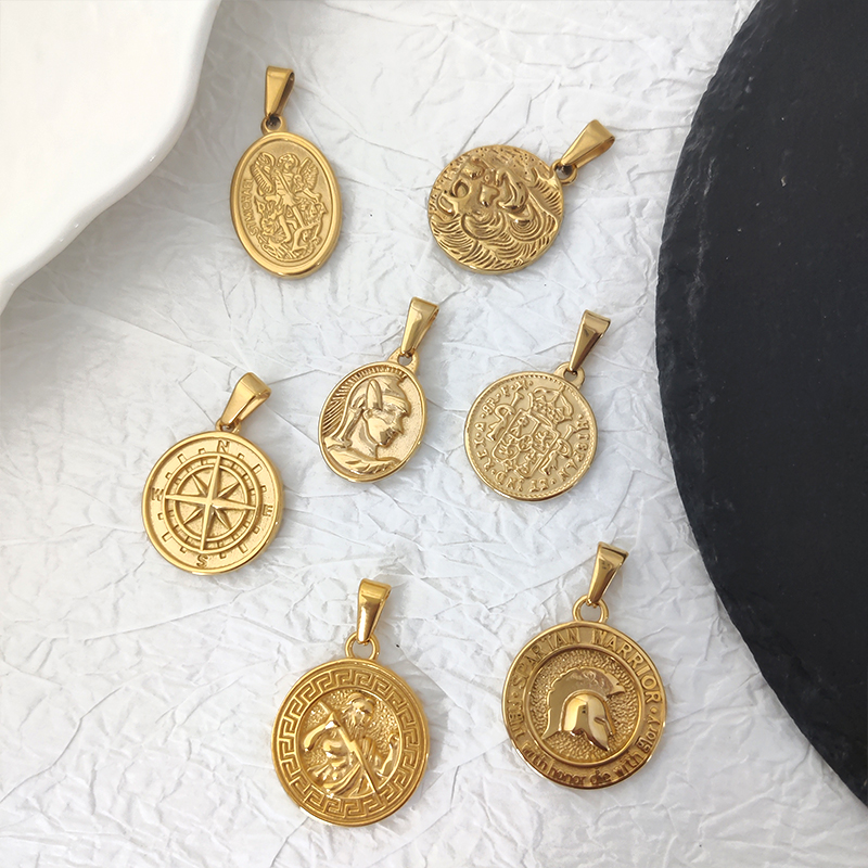 Stainless Steel Vintage Round  - Jewelry Making Michaels ulasan dan harga