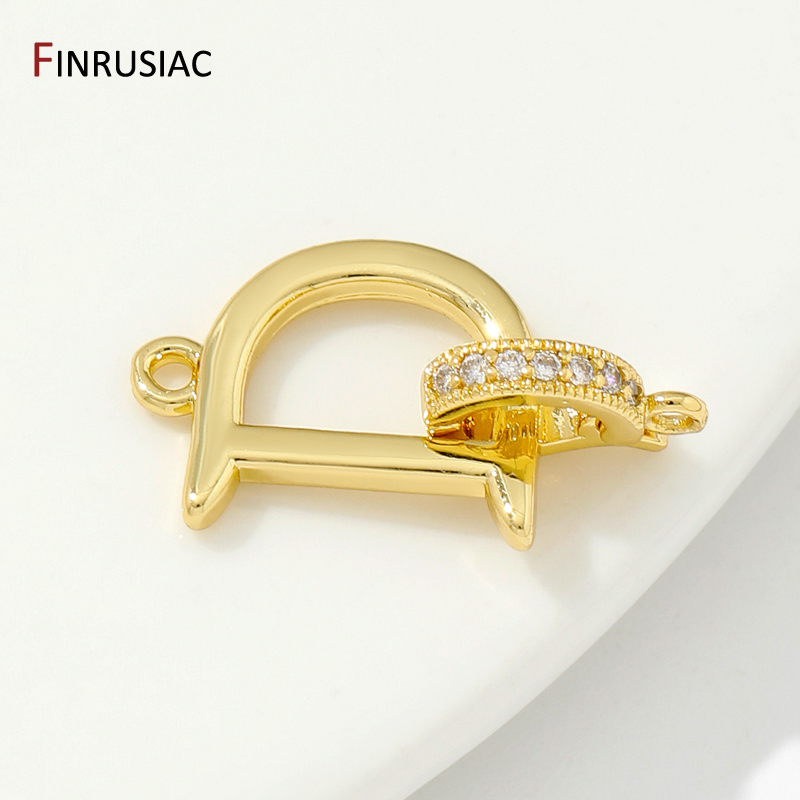 18K Gold Plated Brass Fastener - Jewelry Making Basics ulasan dan harga