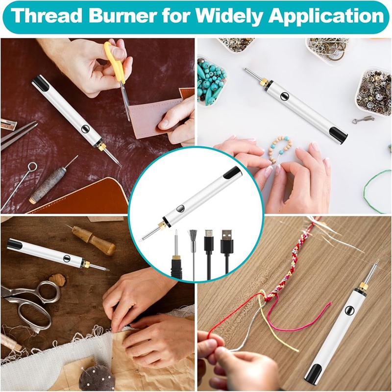 Rechargeable Thread Burner Kit - Jewelry Making Zapper ulasan dan harga