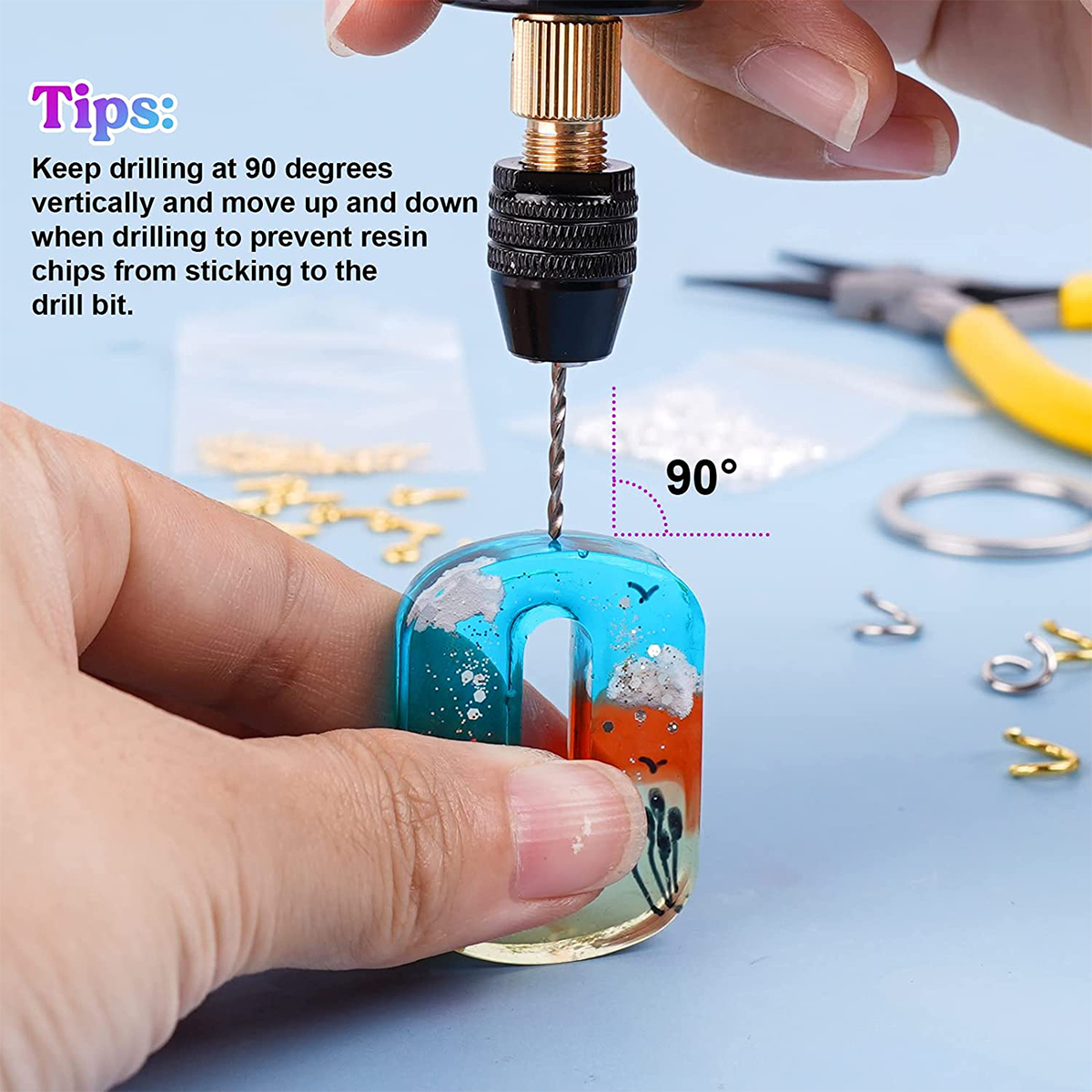 Handheld Mini Electric Drill D - Jewelry Making Dc ulasan dan harga