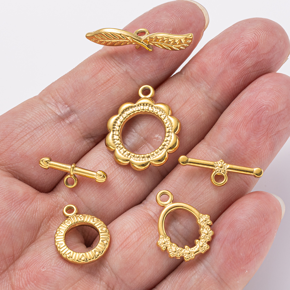 5 Sets Stainless Steel Toggle  - Jewelry Making Basics ulasan dan harga