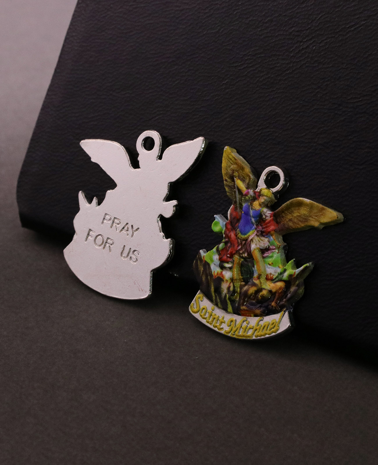 3Pcs Christian Saint Michael C - Jewelry Making Michaels ulasan dan harga