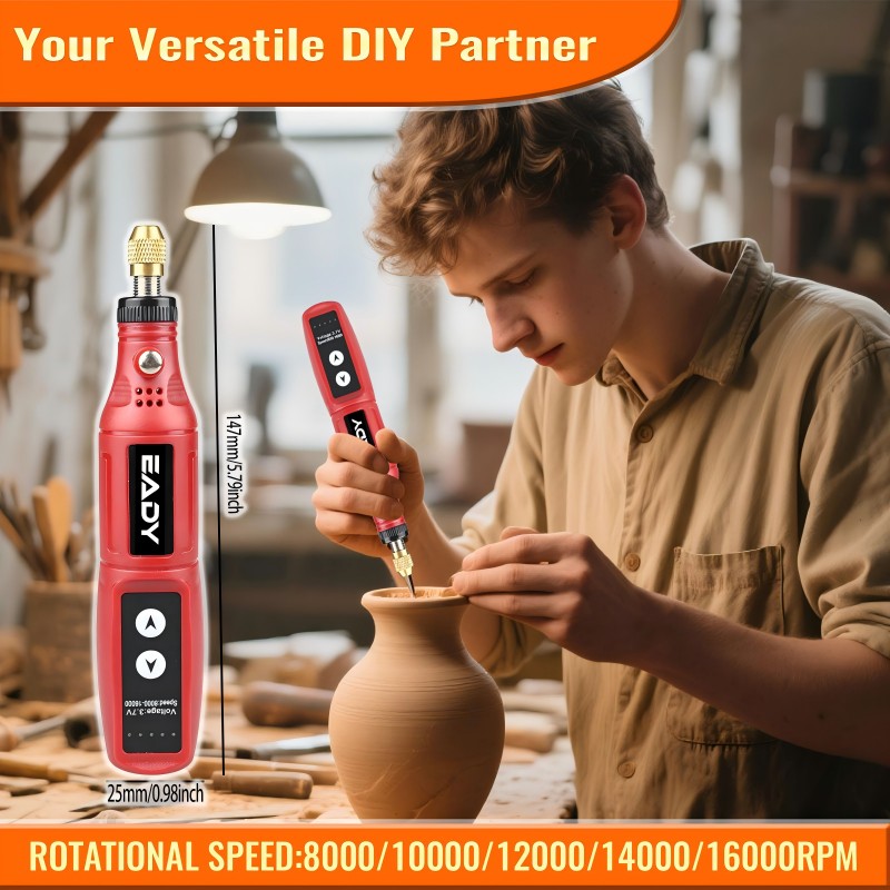 USB Cordless Rotary Tool Kit,  - Jewelry Making Dc ulasan dan harga