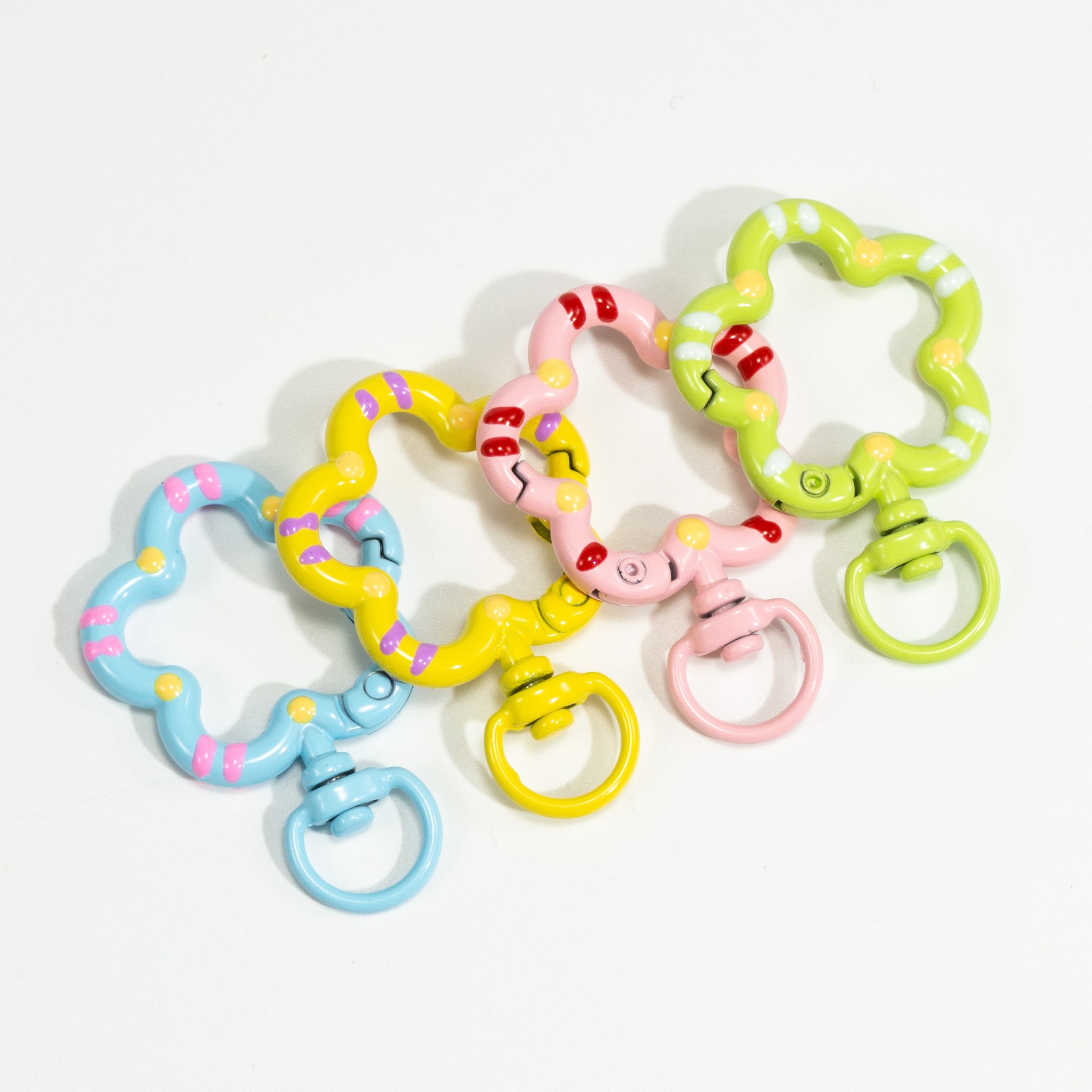 5pcs Flower Metal Lobster Claw - Jewelry Making Basics ulasan dan harga