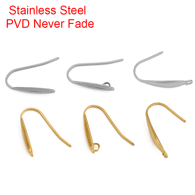 10pcs Never Fade Stainless Ste - Jewelry Making Hobby ulasan dan harga
