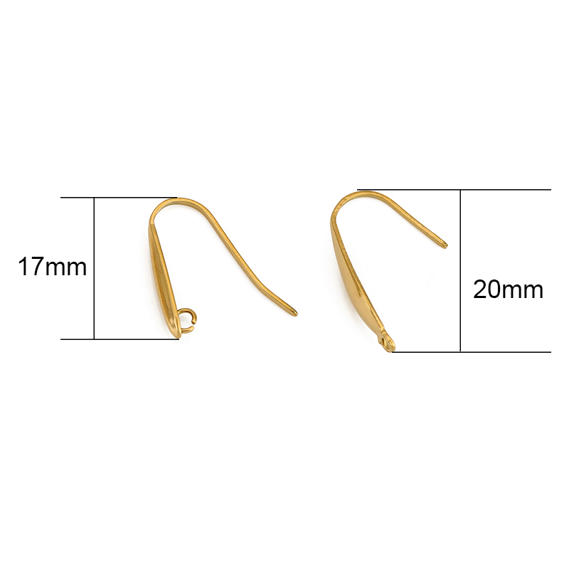 10pcs Never Fade Stainless Ste - Jewelry Making Hobby ulasan dan harga