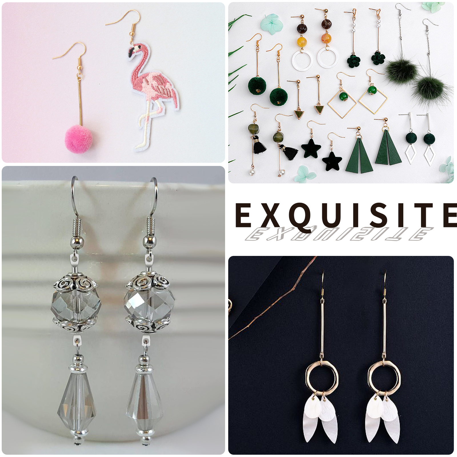 925 Silver/Gold Plated Earring - Jewelry Making Basics ulasan dan harga
