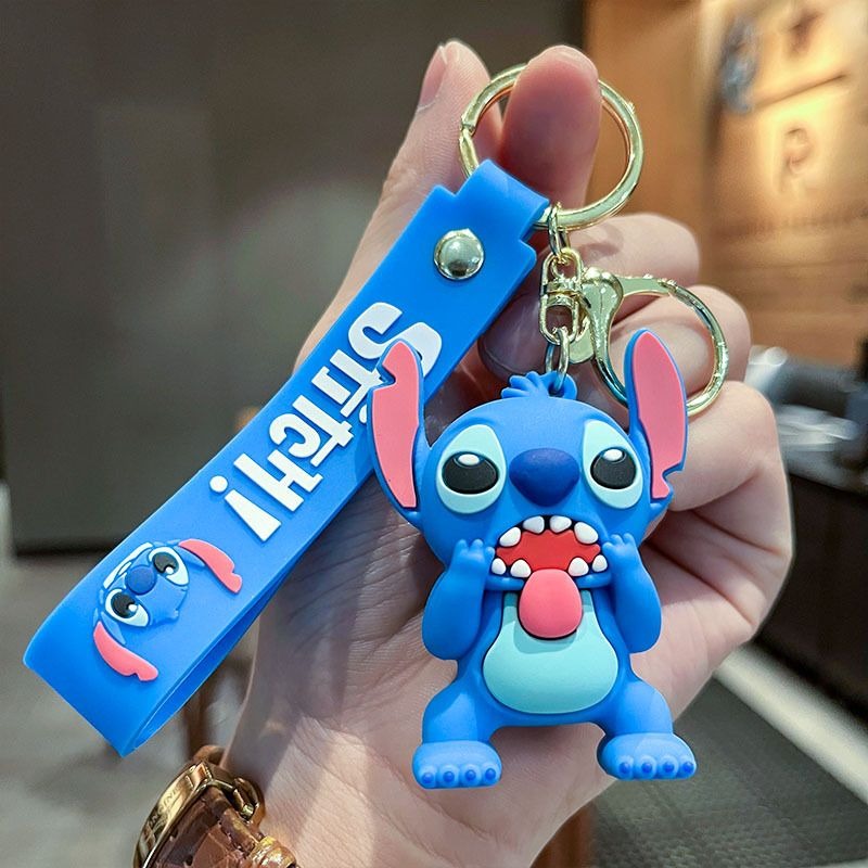 Disney Stitch 3D Doll Car Key  - Jewelry Making Hobby ulasan dan harga
