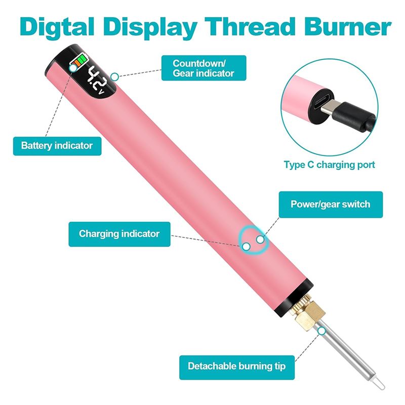 B14C Rechargeable Thread Burne - Jewelry Making Zapper ulasan dan harga