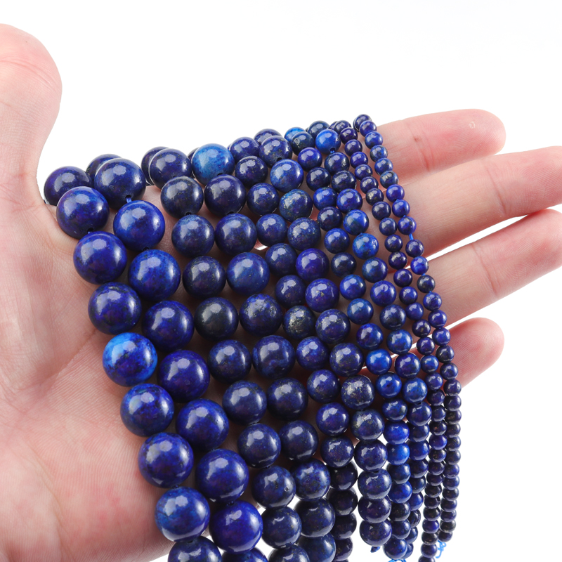 DC Lapis Lazuli Beads Natural  - Jewelry Making Dc ulasan dan harga