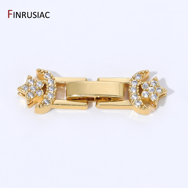 18K Gold Plated Brass Pearl Cl - Jewelry Making Hobby ulasan dan harga