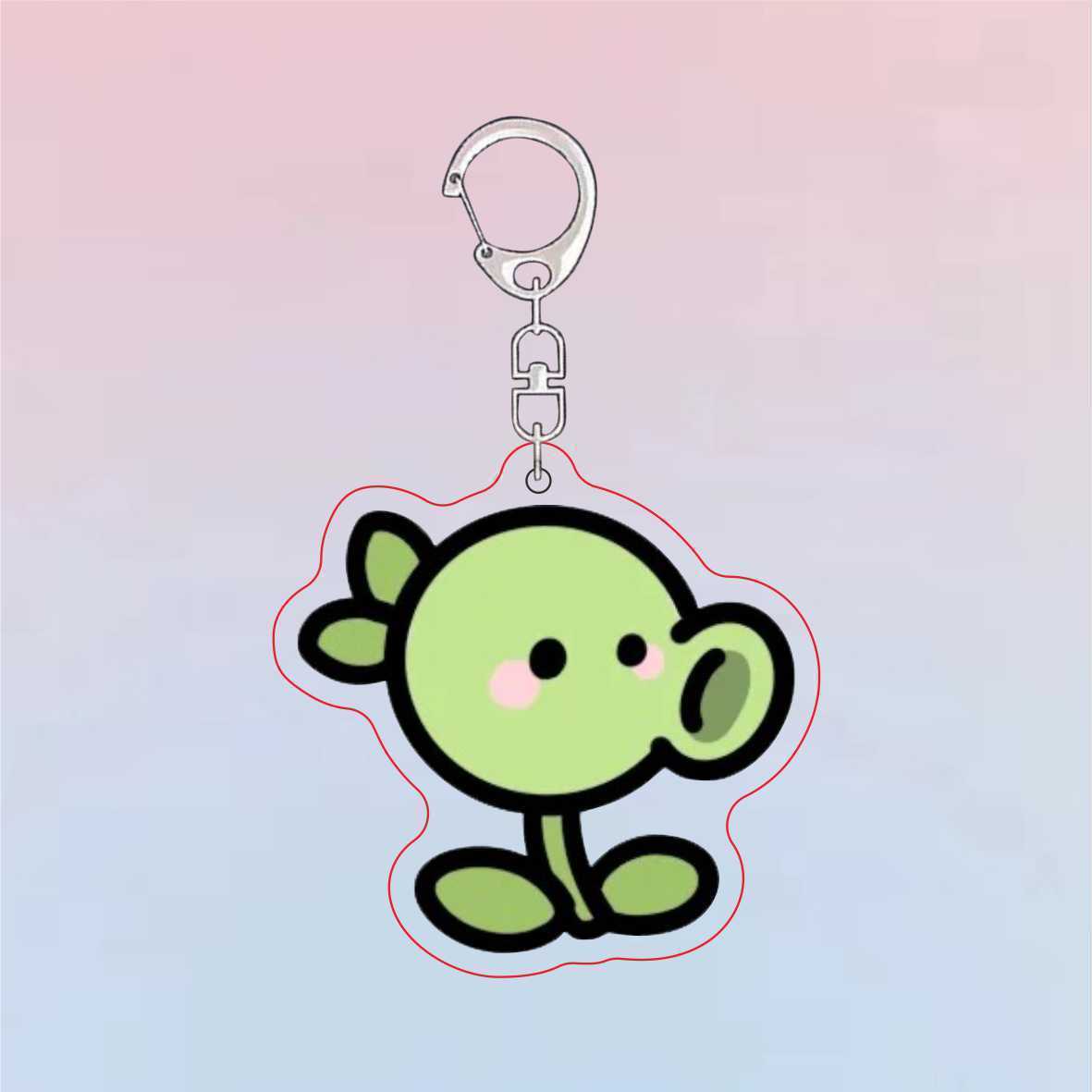 Plants Vs Zombies Acrylic Cute - Jewelry Making Hobby ulasan dan harga