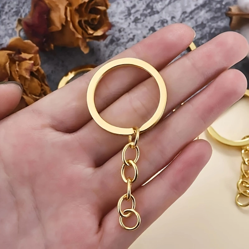 120pcs DIY Keychain Jump Rings - Jewelry Making Eye Pins ulasan dan harga