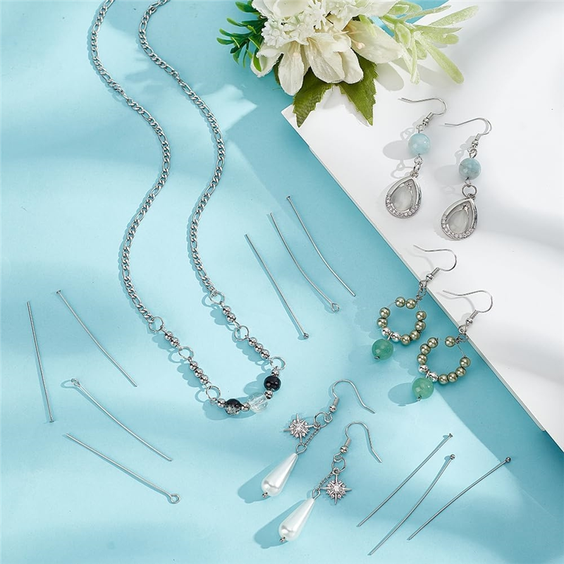 Hot For Jewelry Necklace Makin - Jewelry Making Eye Pins ulasan dan harga