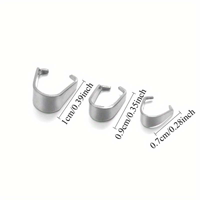 Pinch Clip Pendant Clasp Bail  - Jewelry Making Hobby ulasan dan harga