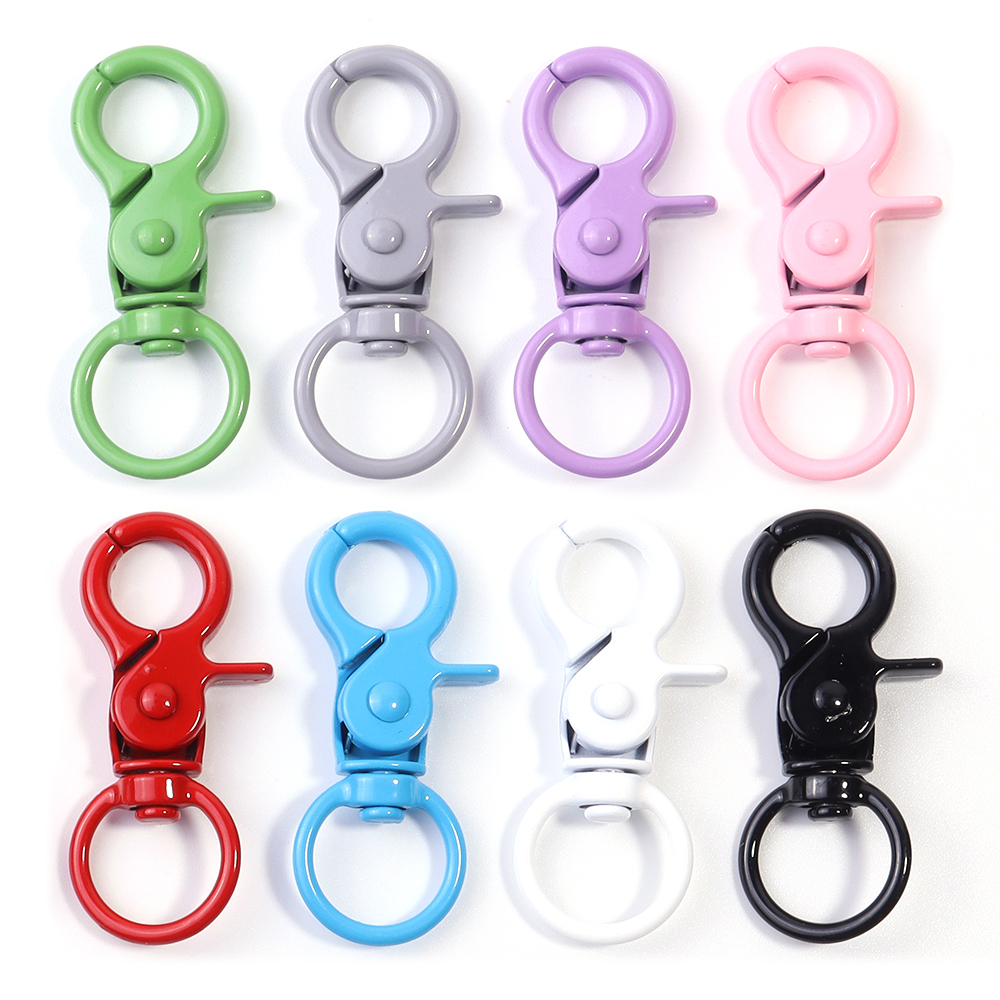 5Pcs/Lot Colorful Swivel Lobst - Jewelry Making Hobby ulasan dan harga