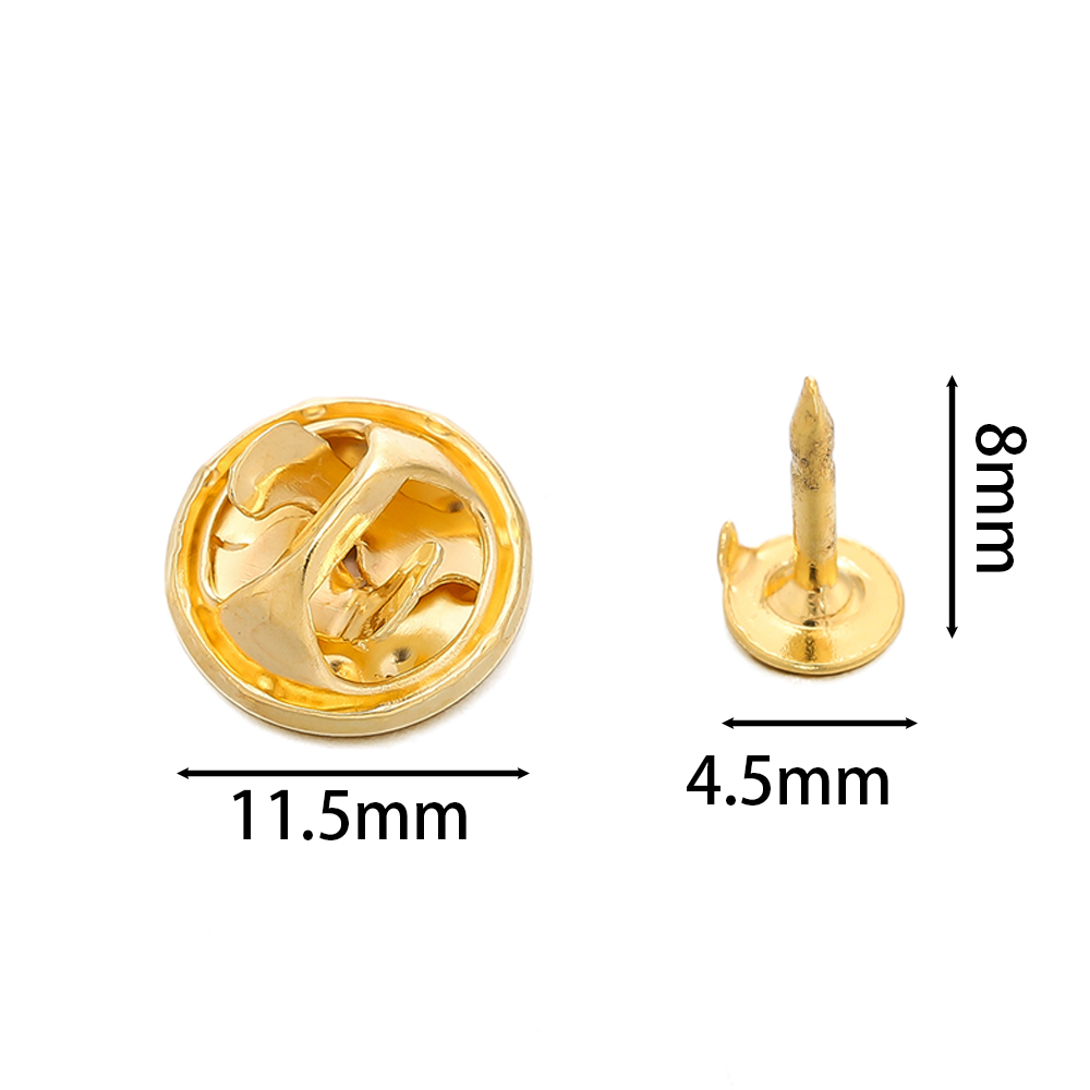 50sets Metal Locking Pin Back  - Jewelry Making Eye Pins ulasan dan harga