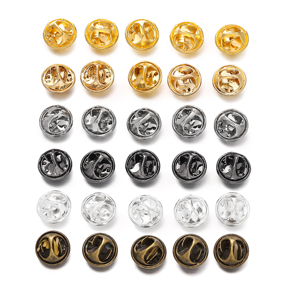 50sets Metal Locking Pin Back  - Jewelry Making Eye Pins ulasan dan harga